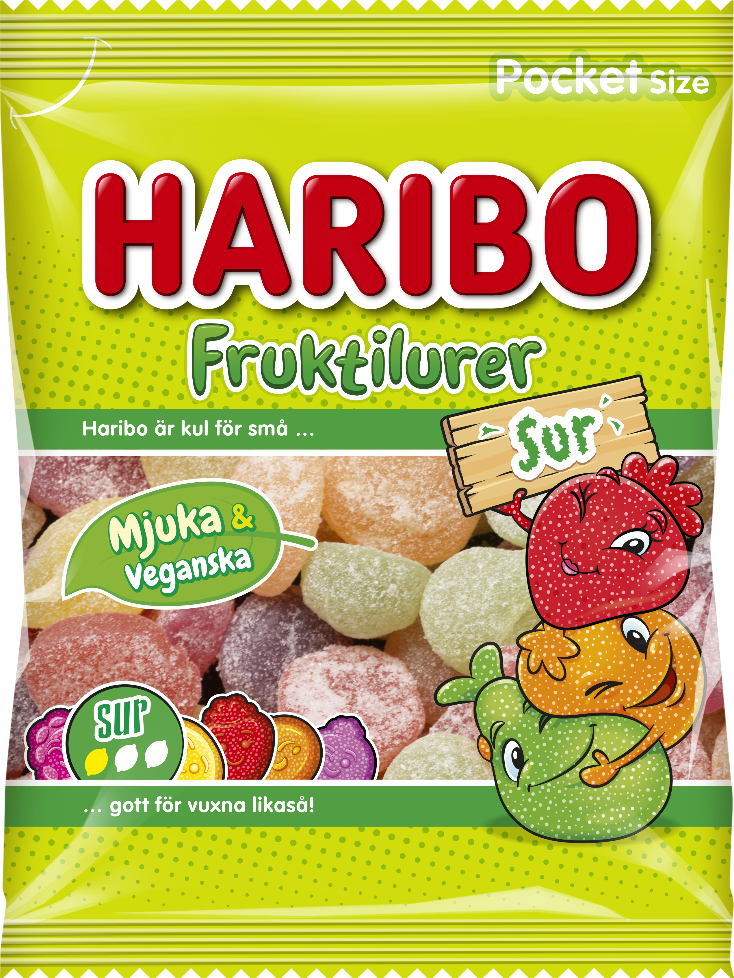 Fruktilurer Sur 75g relaunch