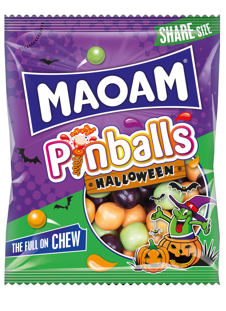 Maoam Pinballs Halloween Edition 140g