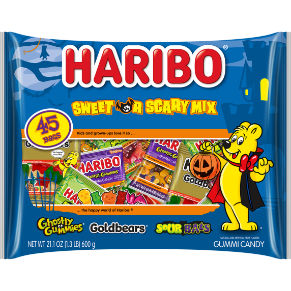 HARIBO Sweet or Scary 21 1oz LD Front