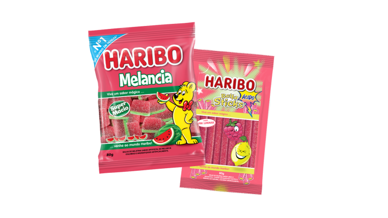 Haribo Melancia e Pink Lemonade