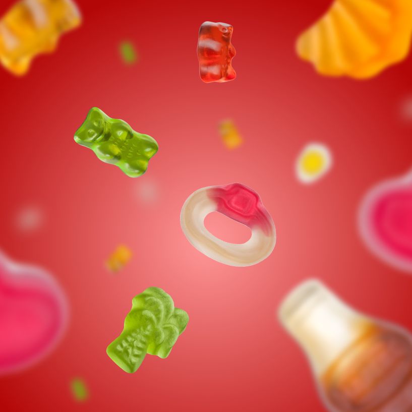 Products HARIBO (Stage Mobile, Teaser, Menu, 1:1)