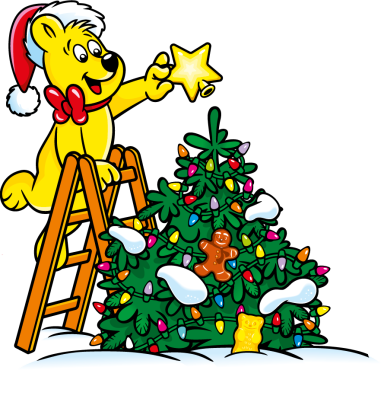 Goldbear Christmas Tree Star