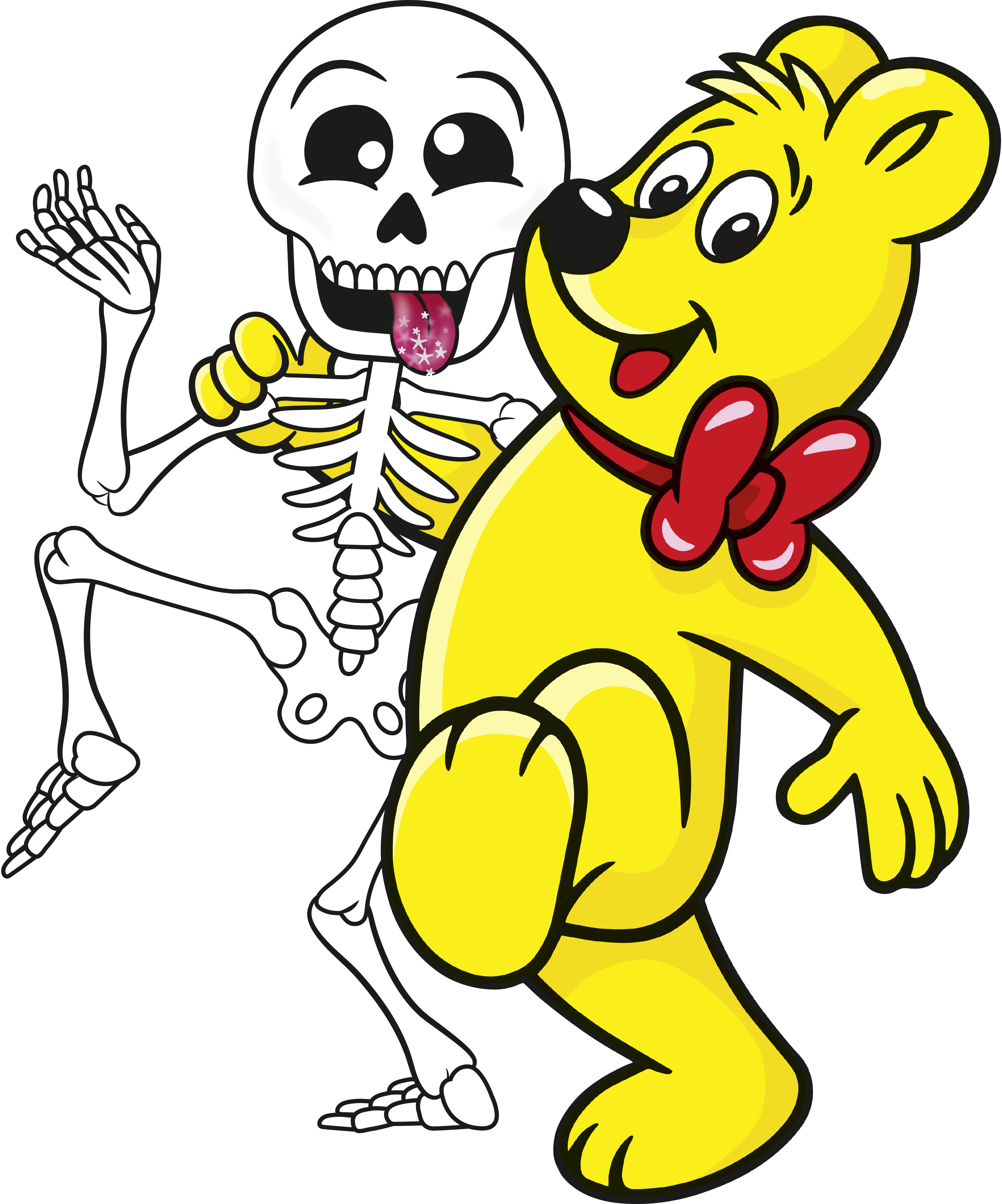 4001686808825 Haribo Crazy Skeletties 160g hero