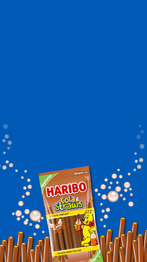 NYHED: HARIBO Cola Straws
