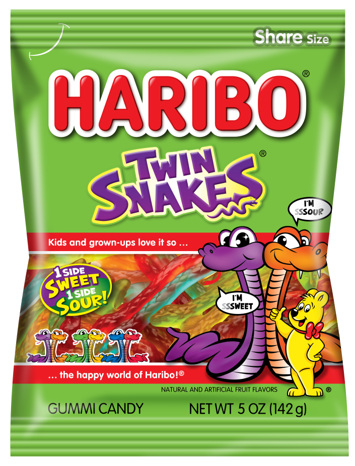 Haribo US Twin Snakes 5 oz updated