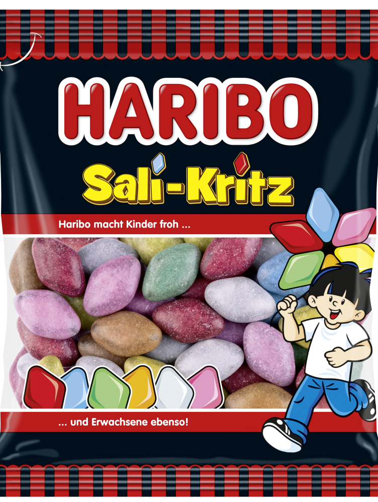 Beutel HARIBO Sali-Kritz (200g)