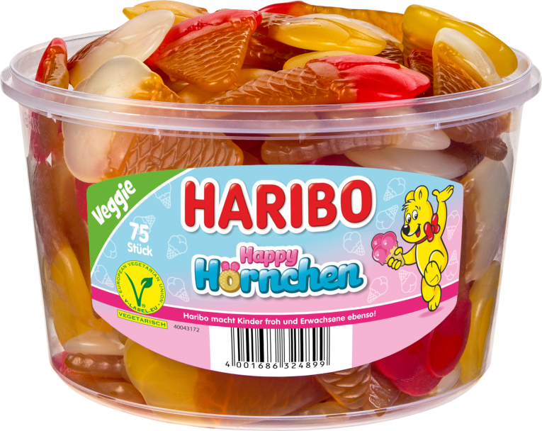 HARIBO Happy Hörnchen Produktabbildung