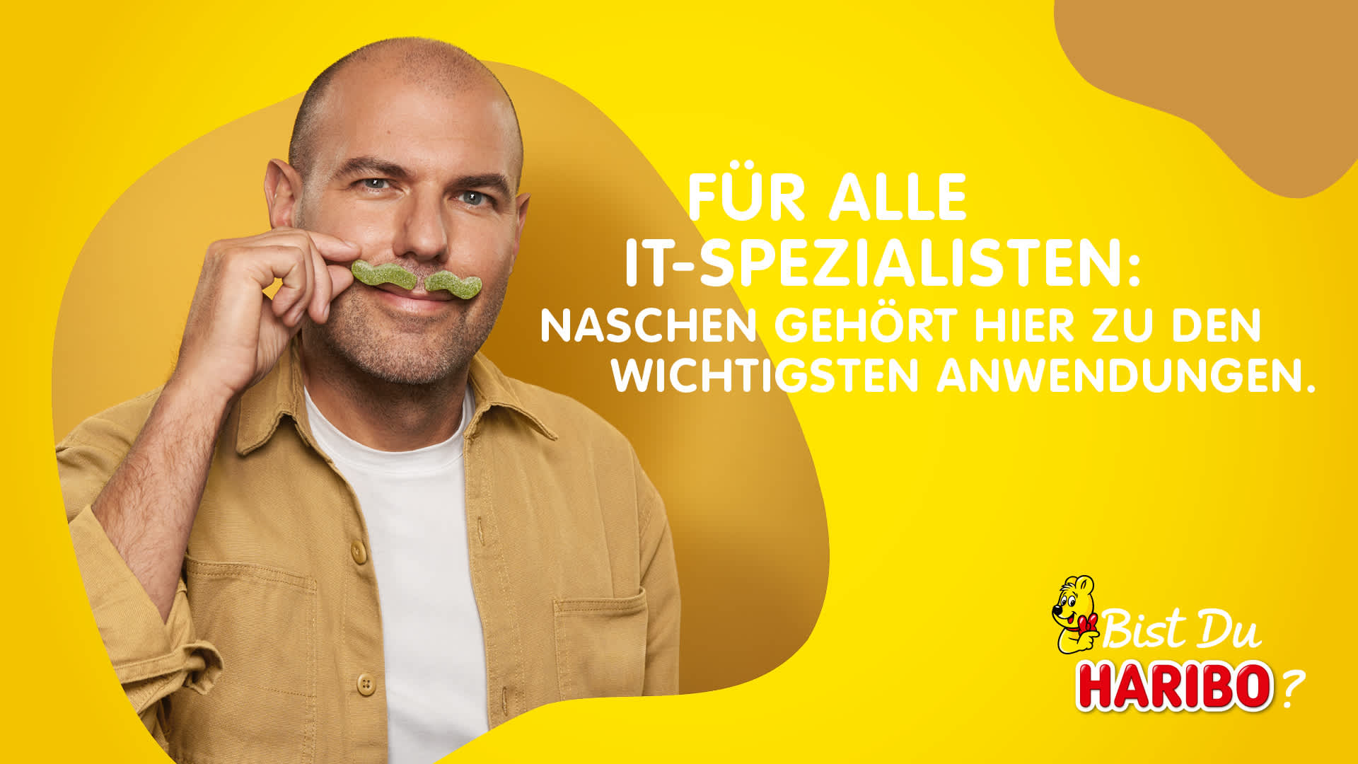 Prof IT Man Mustache Applications DE