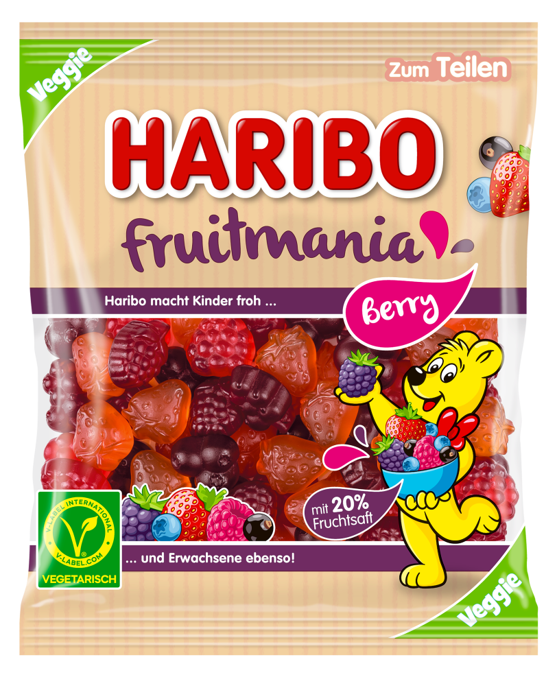 HARIBO Fruitmania Berry Packshot