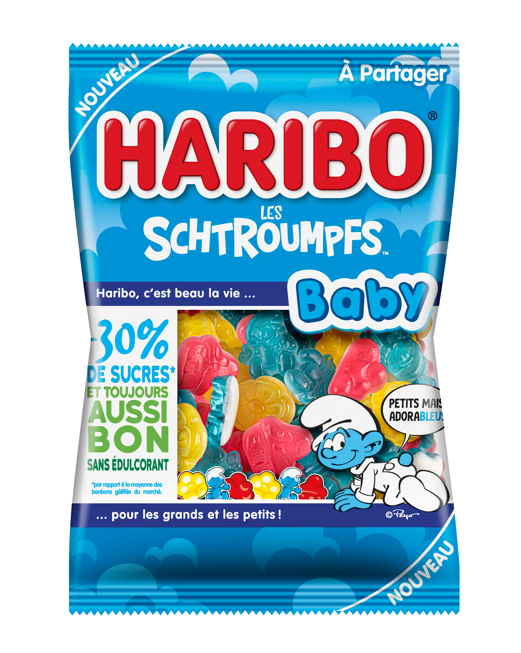 Schtroumpfs Baby freigestellt