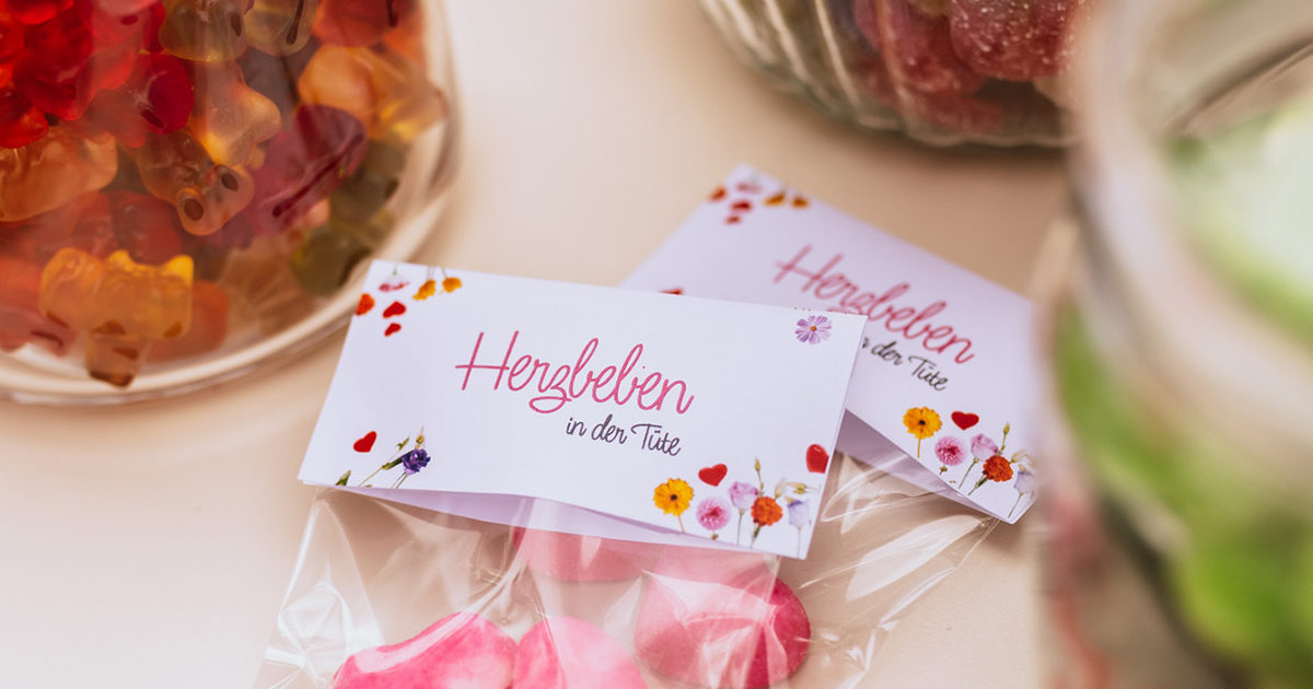HARIBO Gastgeschenke zur Hochzeit