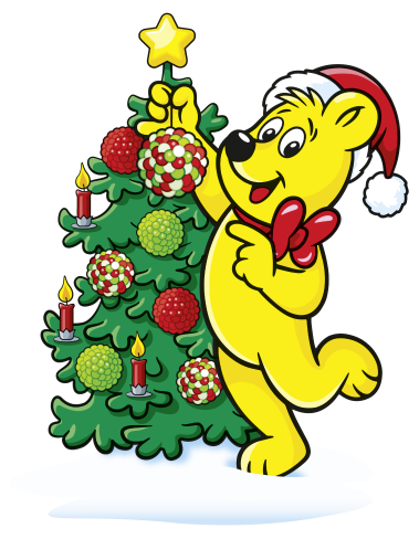 Zlatý medvídek HARIBO z produktu HARIBO Perl Kugeln