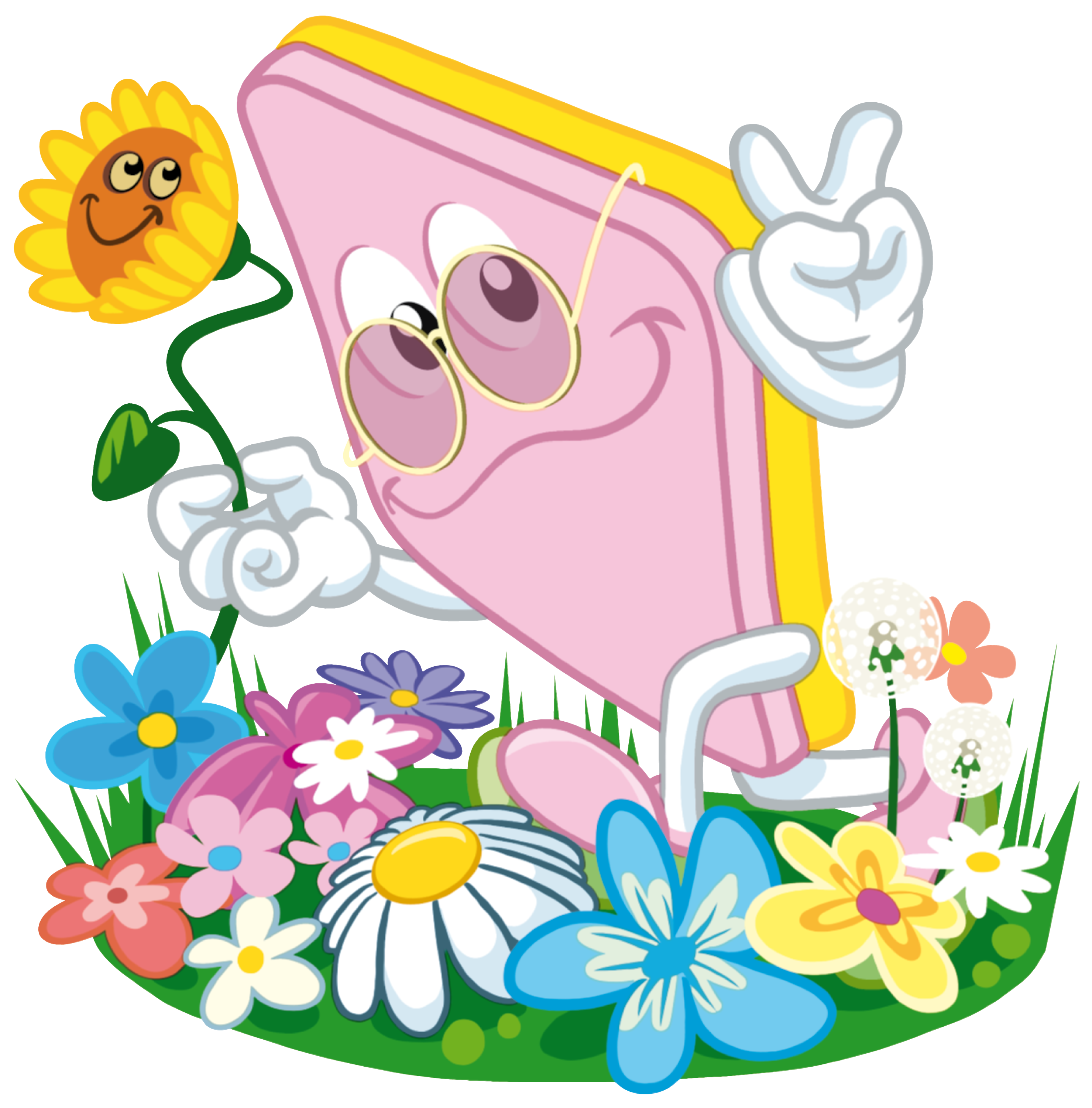 Chamallows flowers keyvis