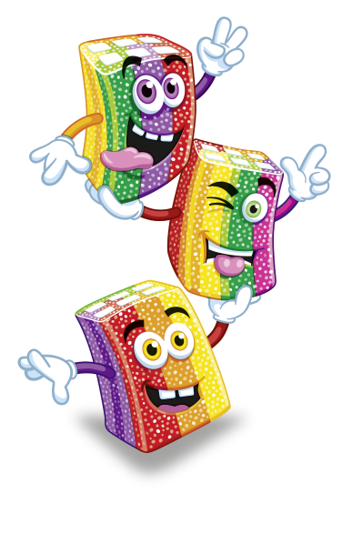 Rainbow Pixel 175 g Hero Image