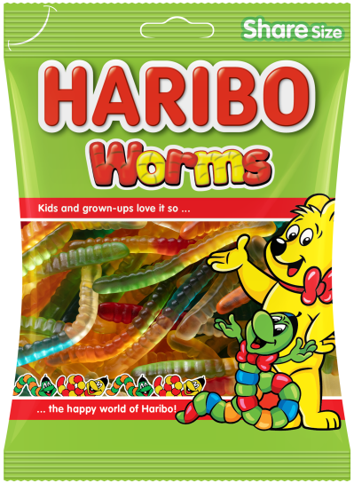 Bag of HARIBO Worms