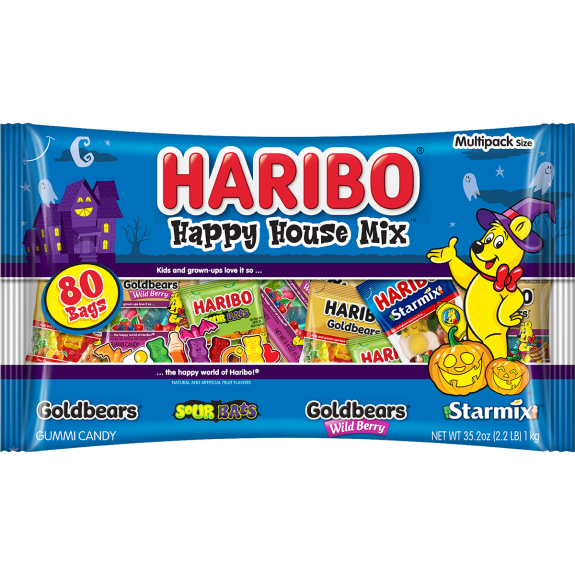 HARIBO Happy House Mix 80ct FOP