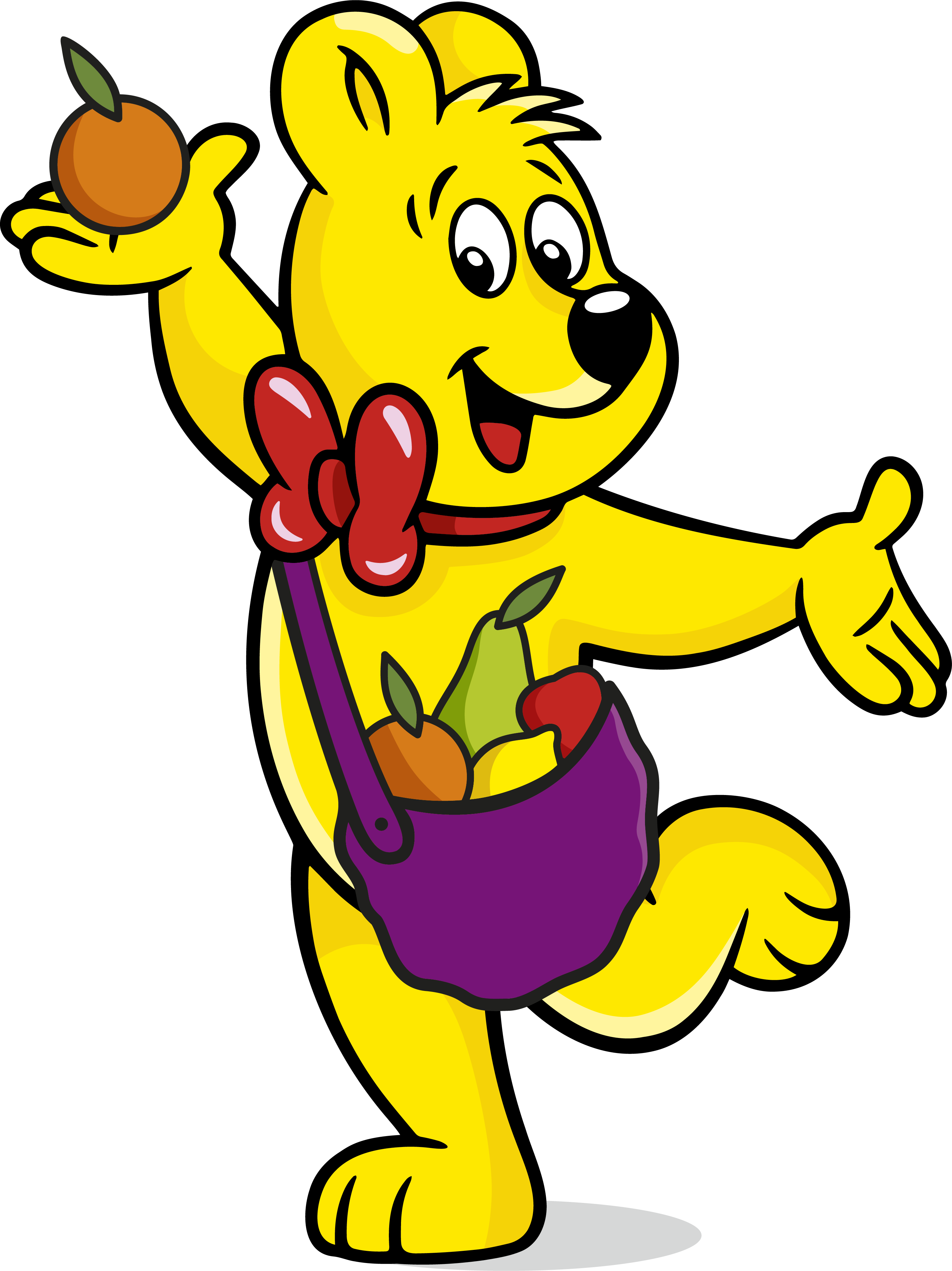 Haribo Happy Veggie illu