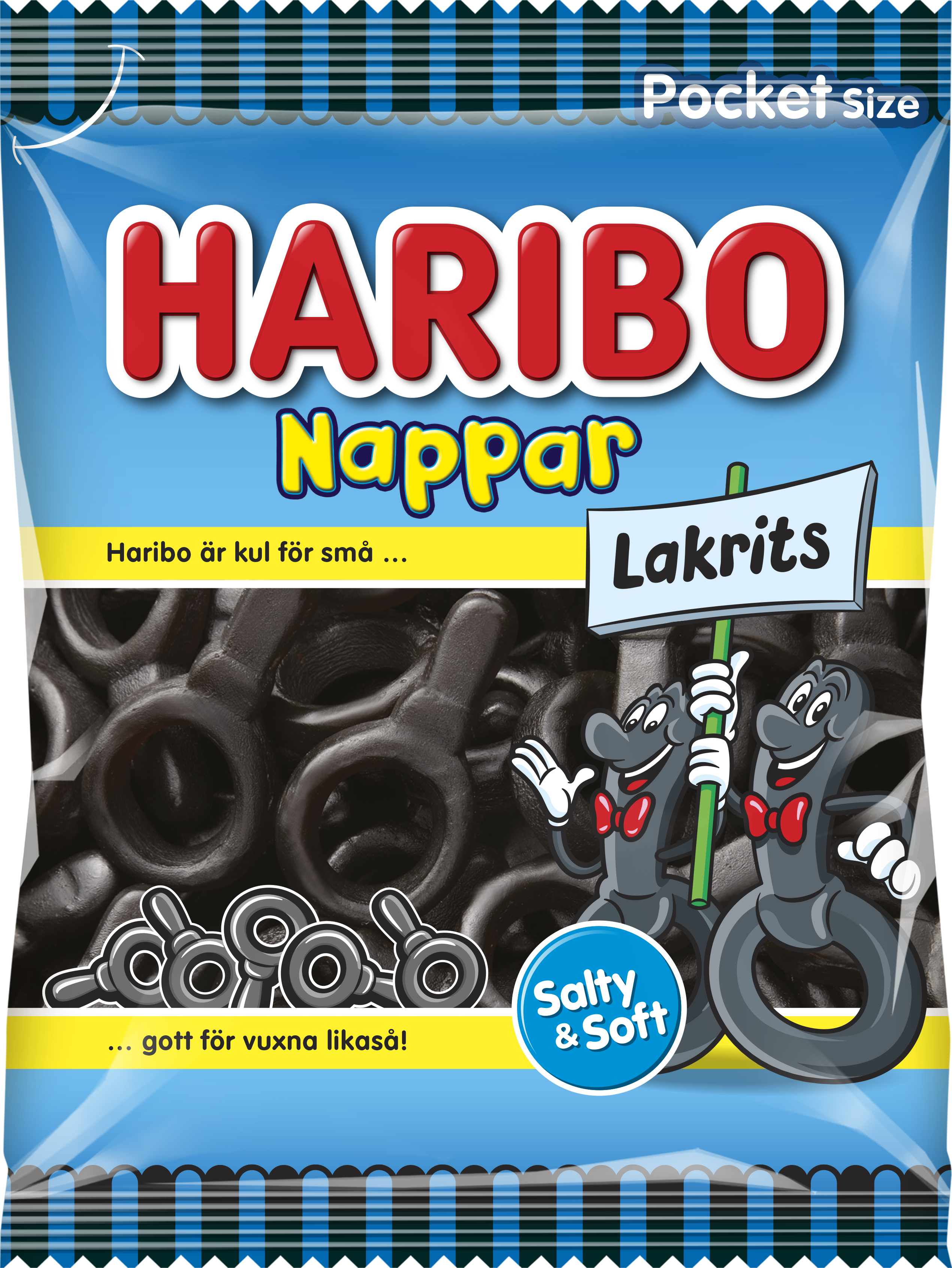Nappar Lakrits 80g