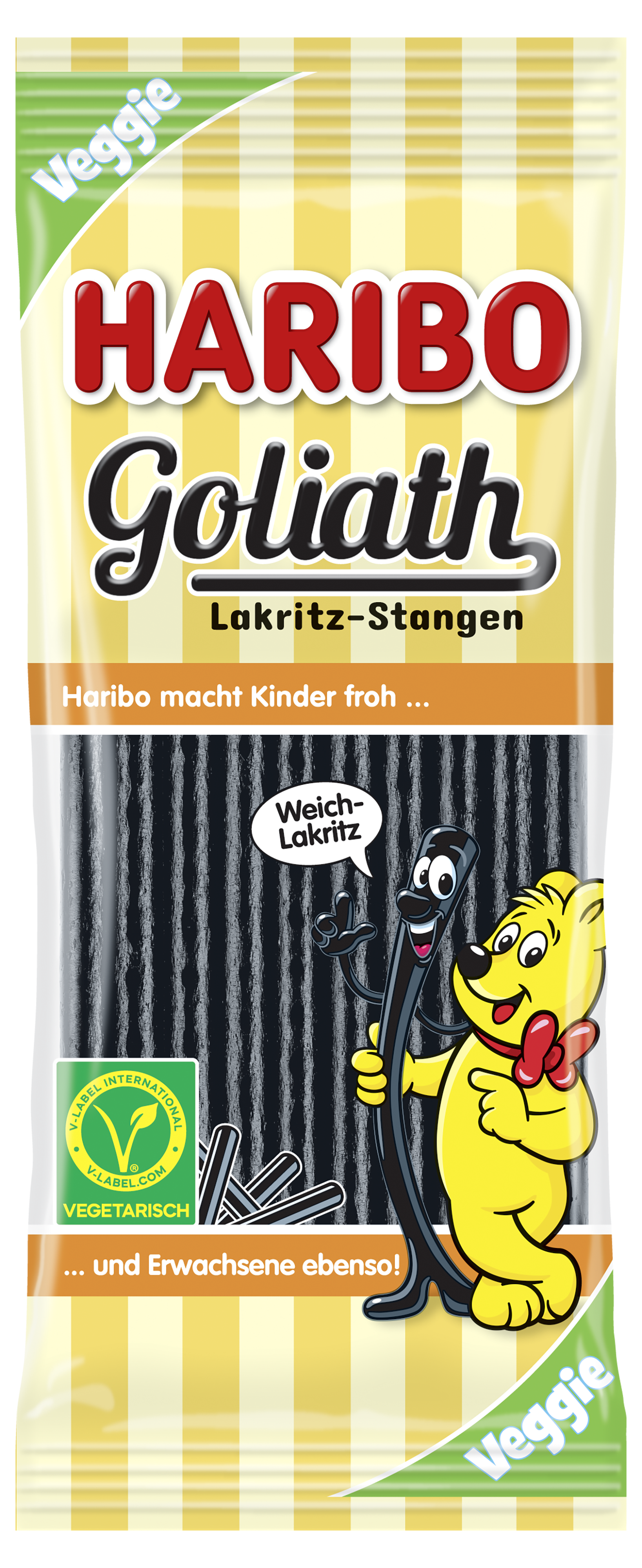 4001686186114 Goliatz Lakritz Stangen 125 g