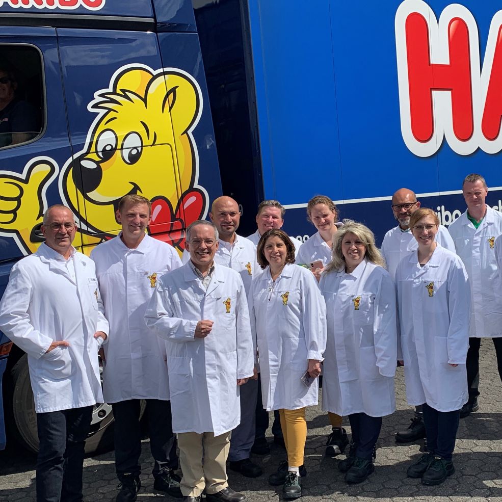 HARIBO of America Leadership Team visiting production facilities in Germany