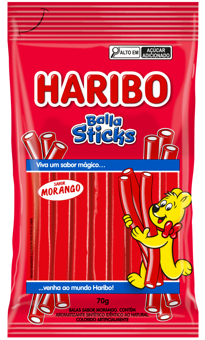 HARIBO Balla Sticks Morango