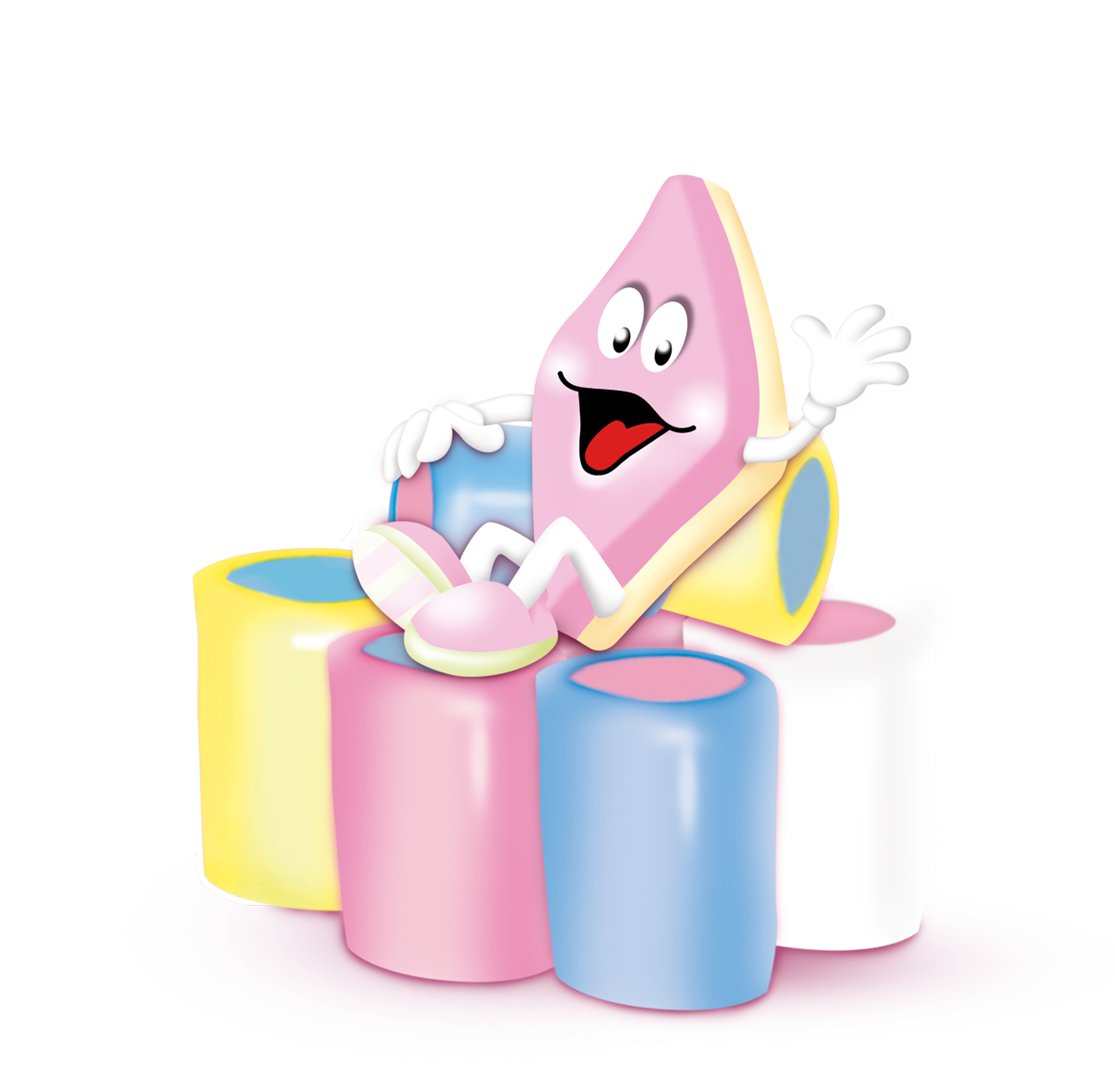 Chamallows tubolar mascotte