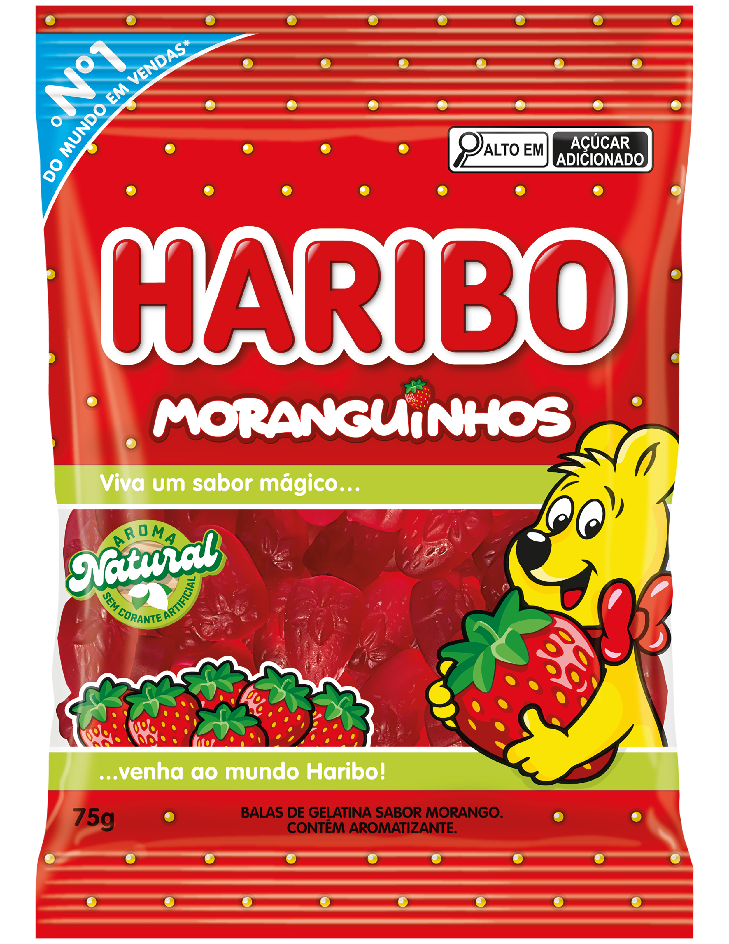 Haribo Moranguinhos 75g