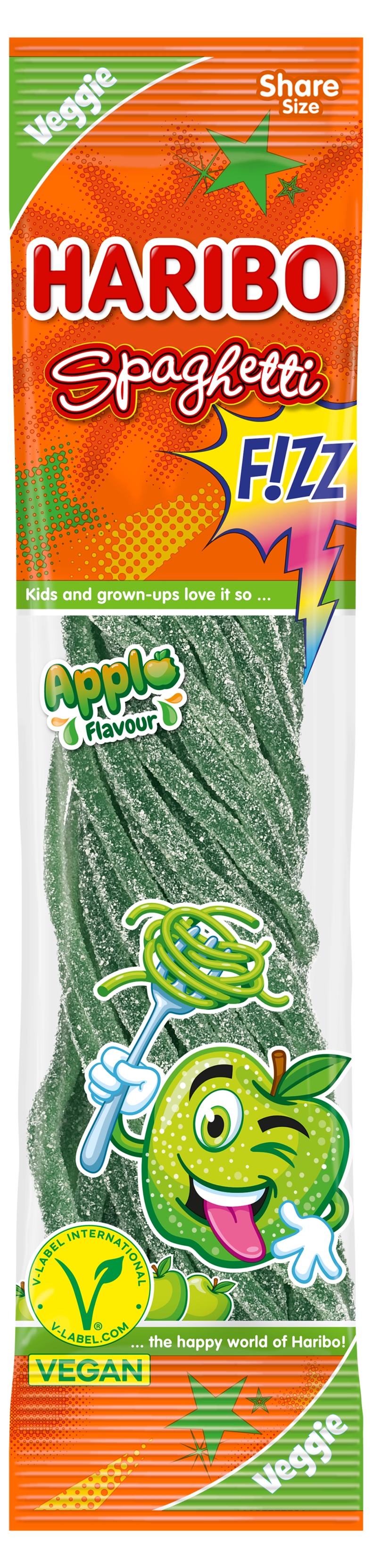 HARIBO Spaghetti Apfel Packshot