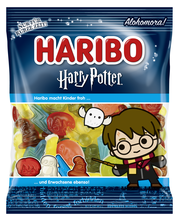 Produkt Verpackung von HARIBO Harry Potter 160g