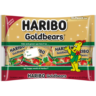 HARIBO Holiday Edition Goldbears 9 5oz FOP