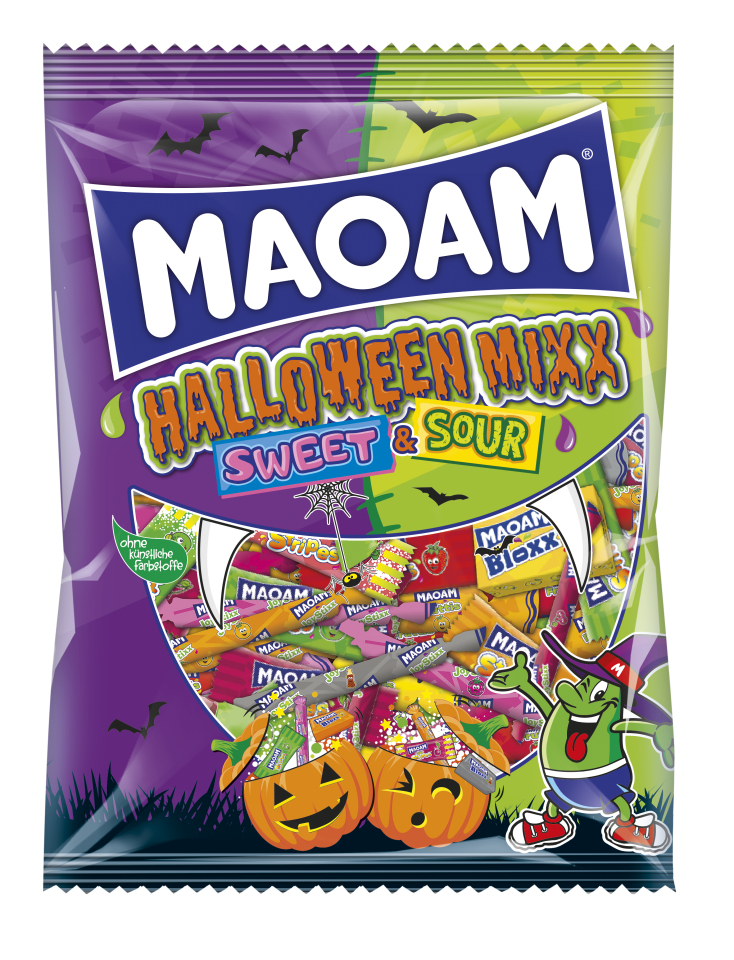 Maoam Halloween Mixx Sweet Sour 300g Site