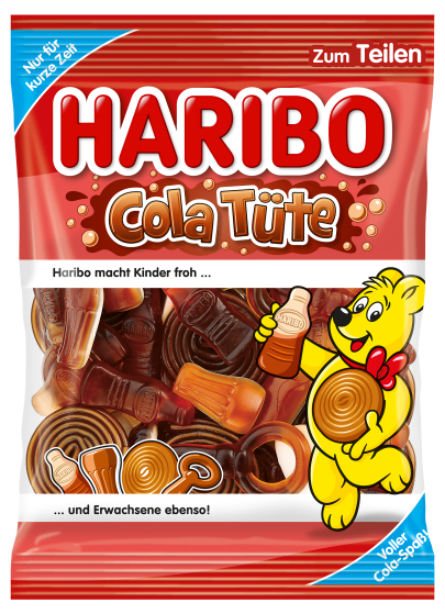 HARIBO Cola Tüte Packshot
