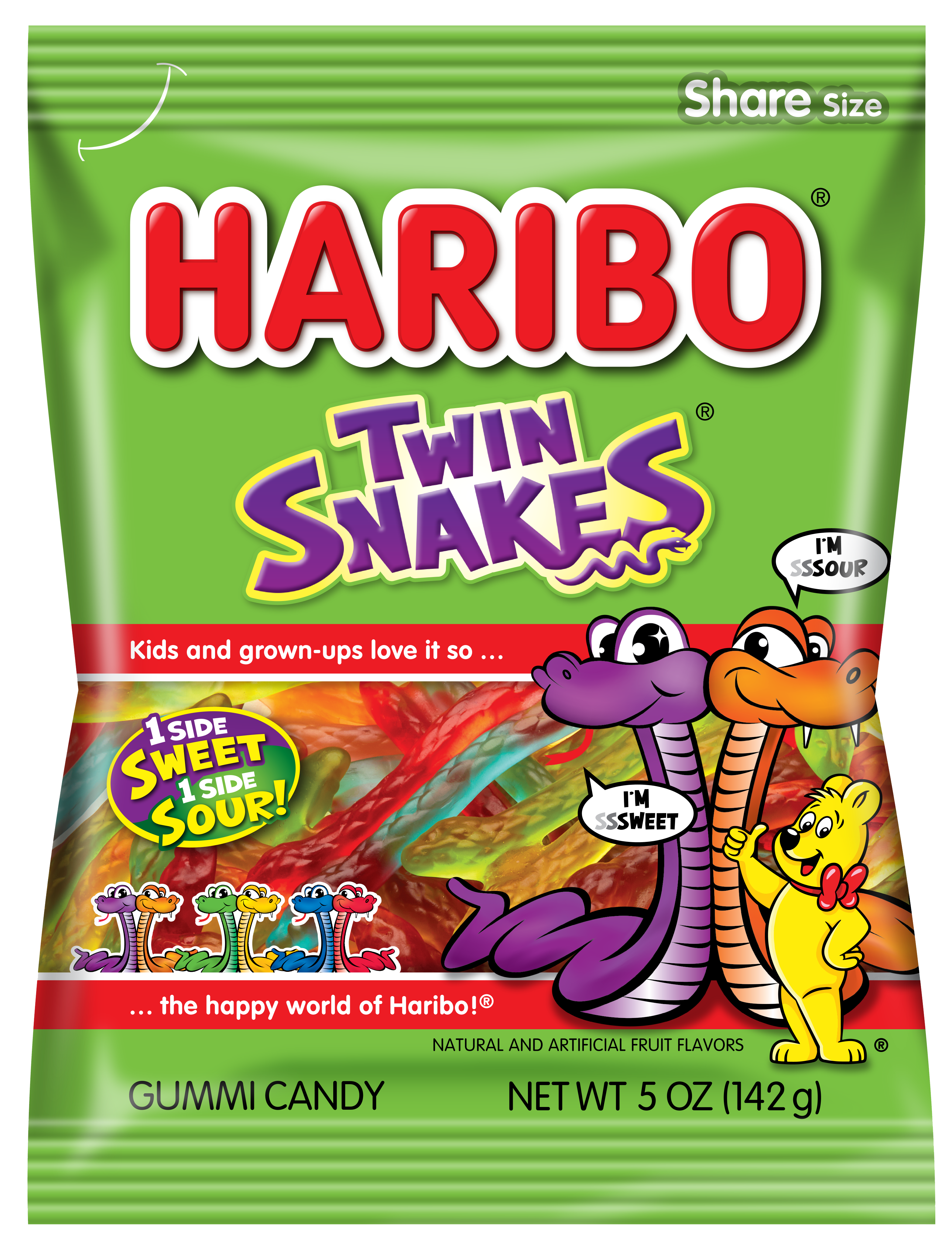 Haribo US Twin Snakes 5 oz updated