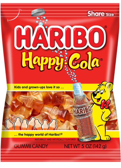 Pack of HARIBO Happy Cola