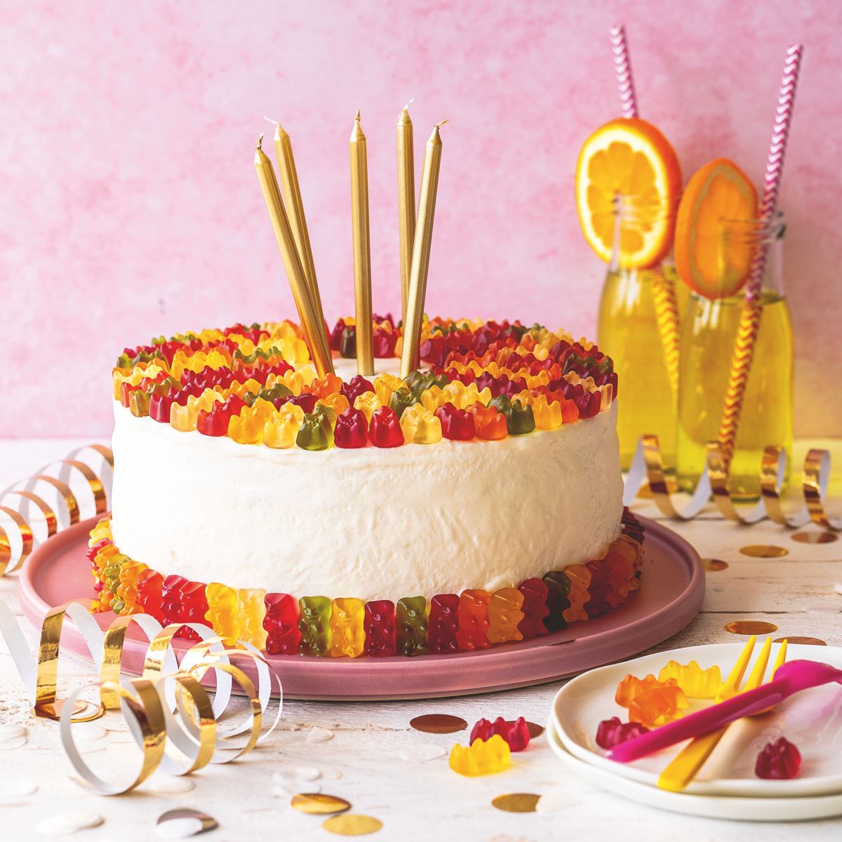 Gummibaerentorte Steps 4