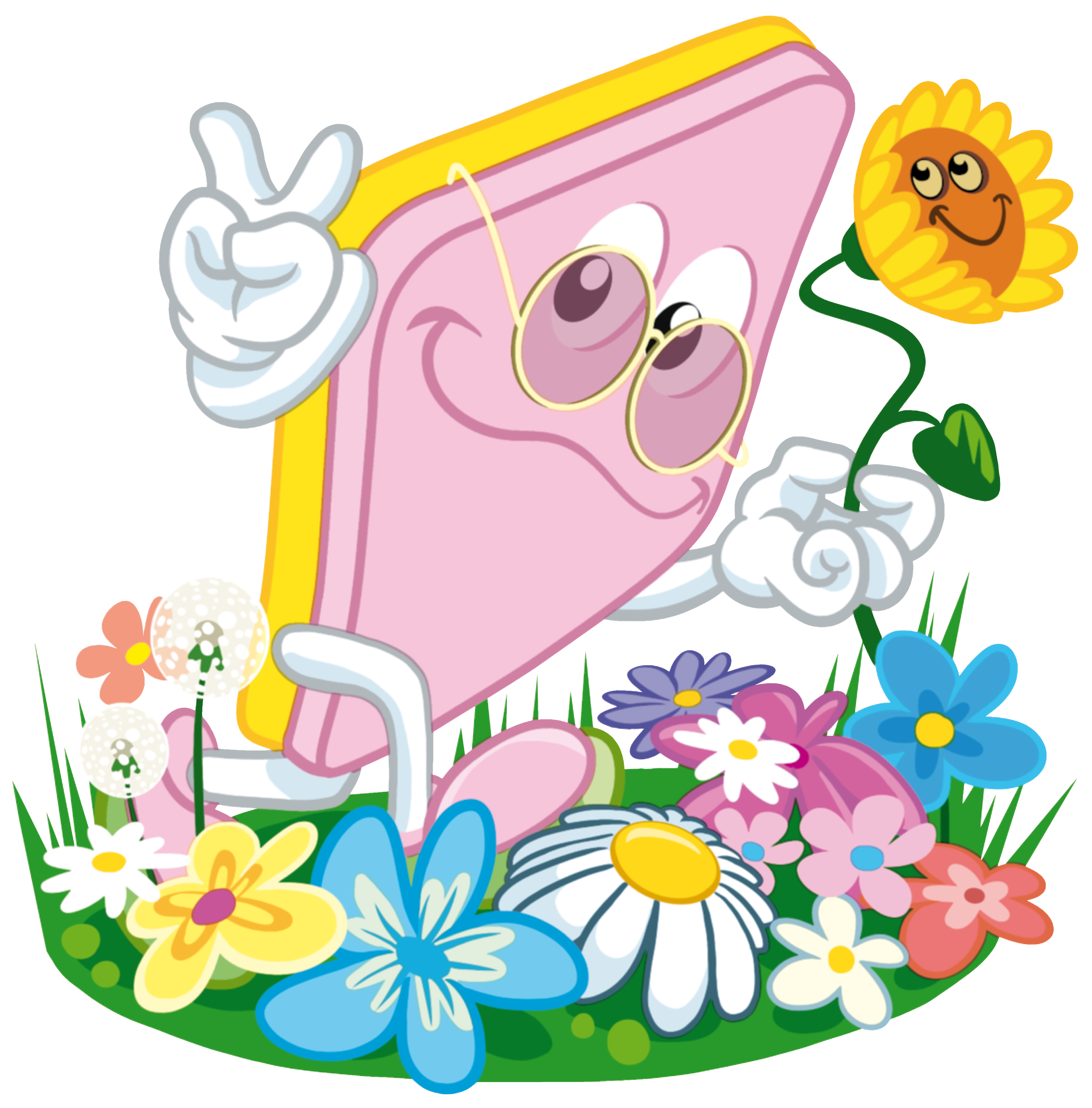 Chamallows flowers keyvis