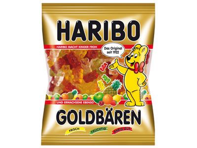 HARIBO Goldbären Verpackungsdesign von 2007