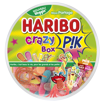 Haribo Box Pik Veggie Top500g