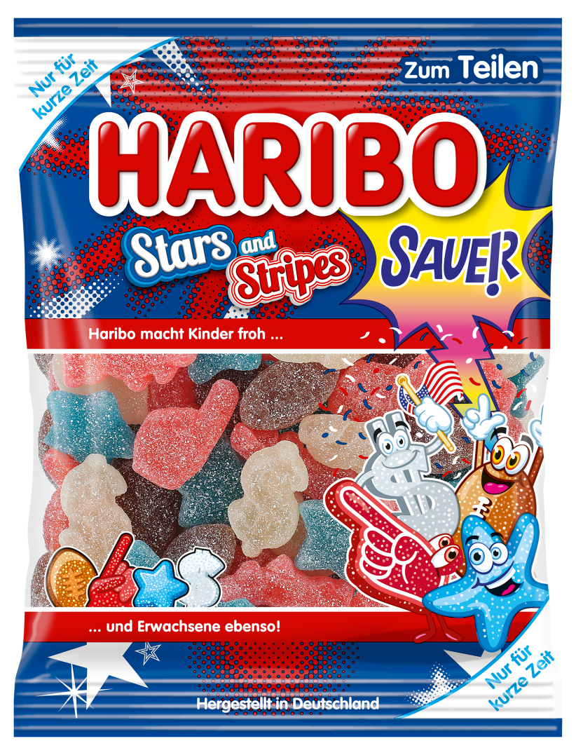 HARIBO Stars and Stripes Packshot