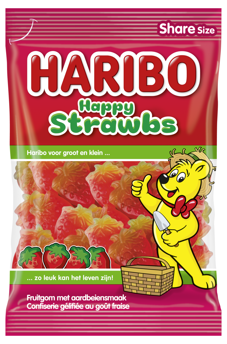 Happy Strawbs 220g 4001686008751