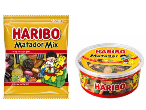 HARIBO Matador Mix Daenemark Beutel Runddose c HARIBO Co KG 4:3