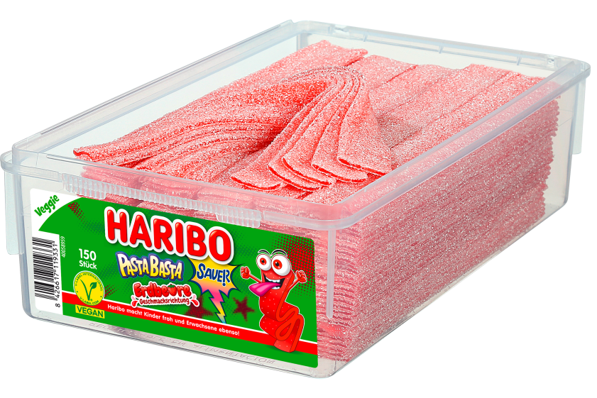 HARIBO Pasta Basta Erdbeere Dose