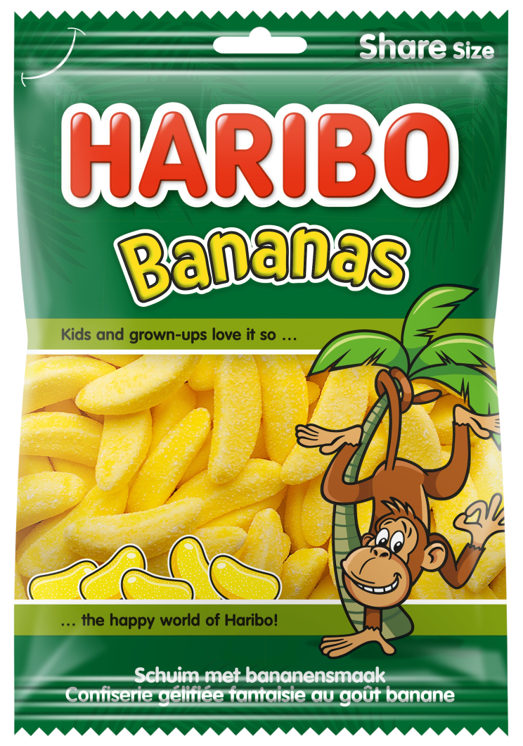 Beutel HARIBO Bananas
