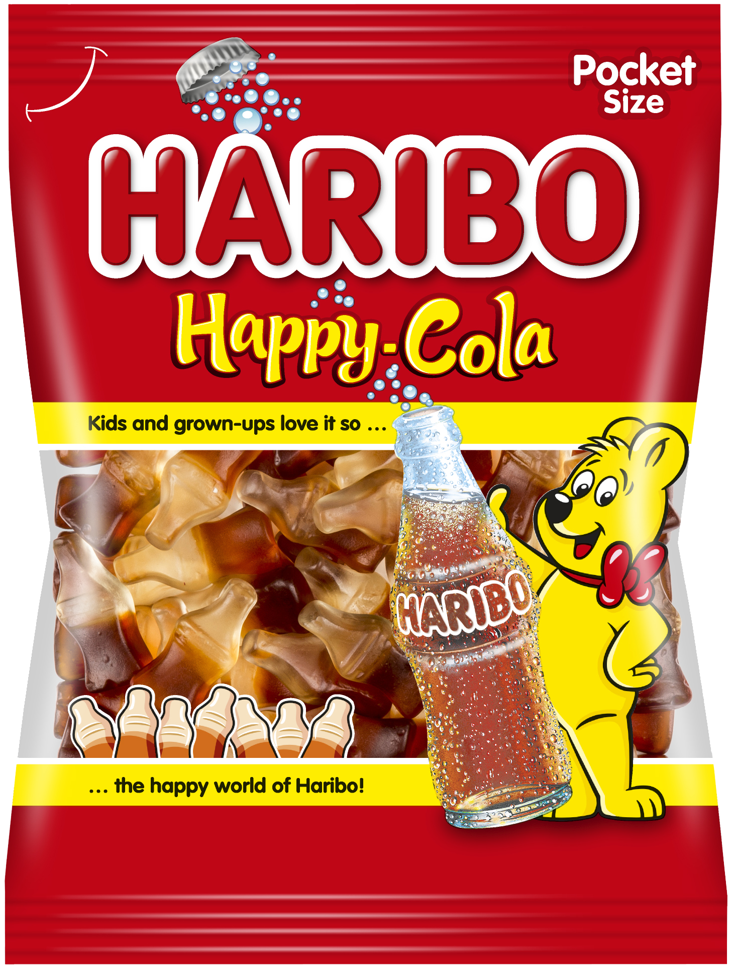 Packshot Happy Cola