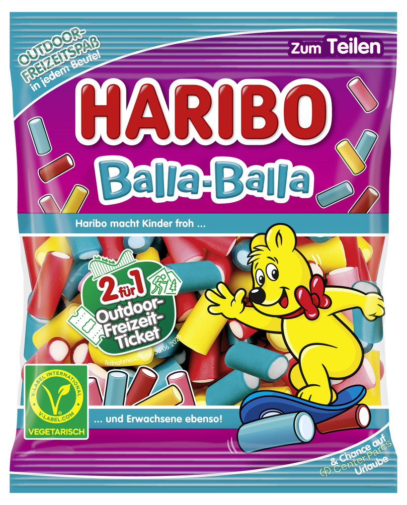 HARIBO Balla-Balla Outdoor-Freizeitspaß Promotion Packshot