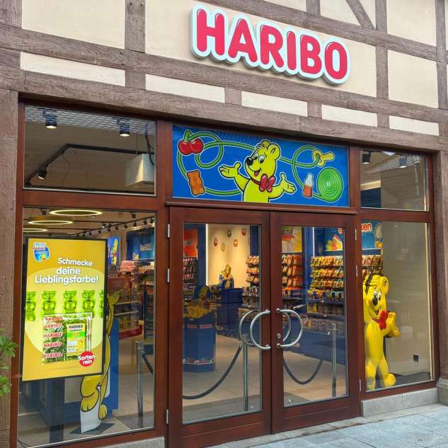 HARIBO Shop Wustermark Eingang c HARIBO Gmb H Co KG 1zu1
