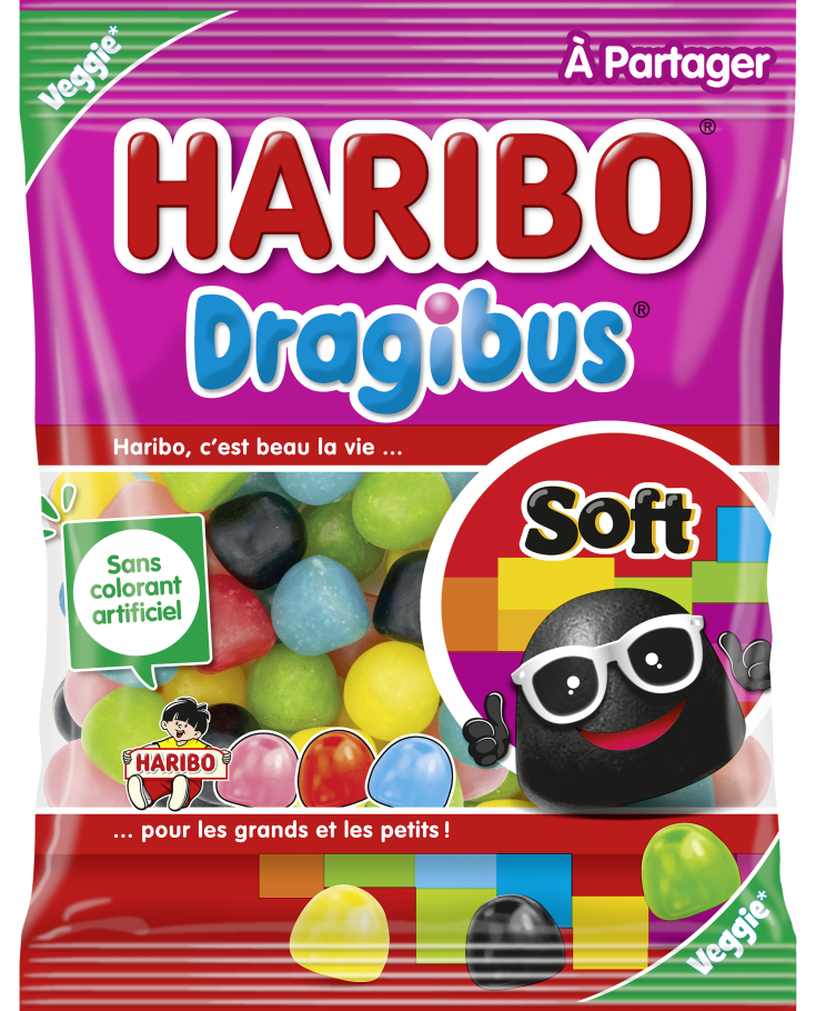 Dragibus Soft : le bonbon Dragibus Original en version XL!