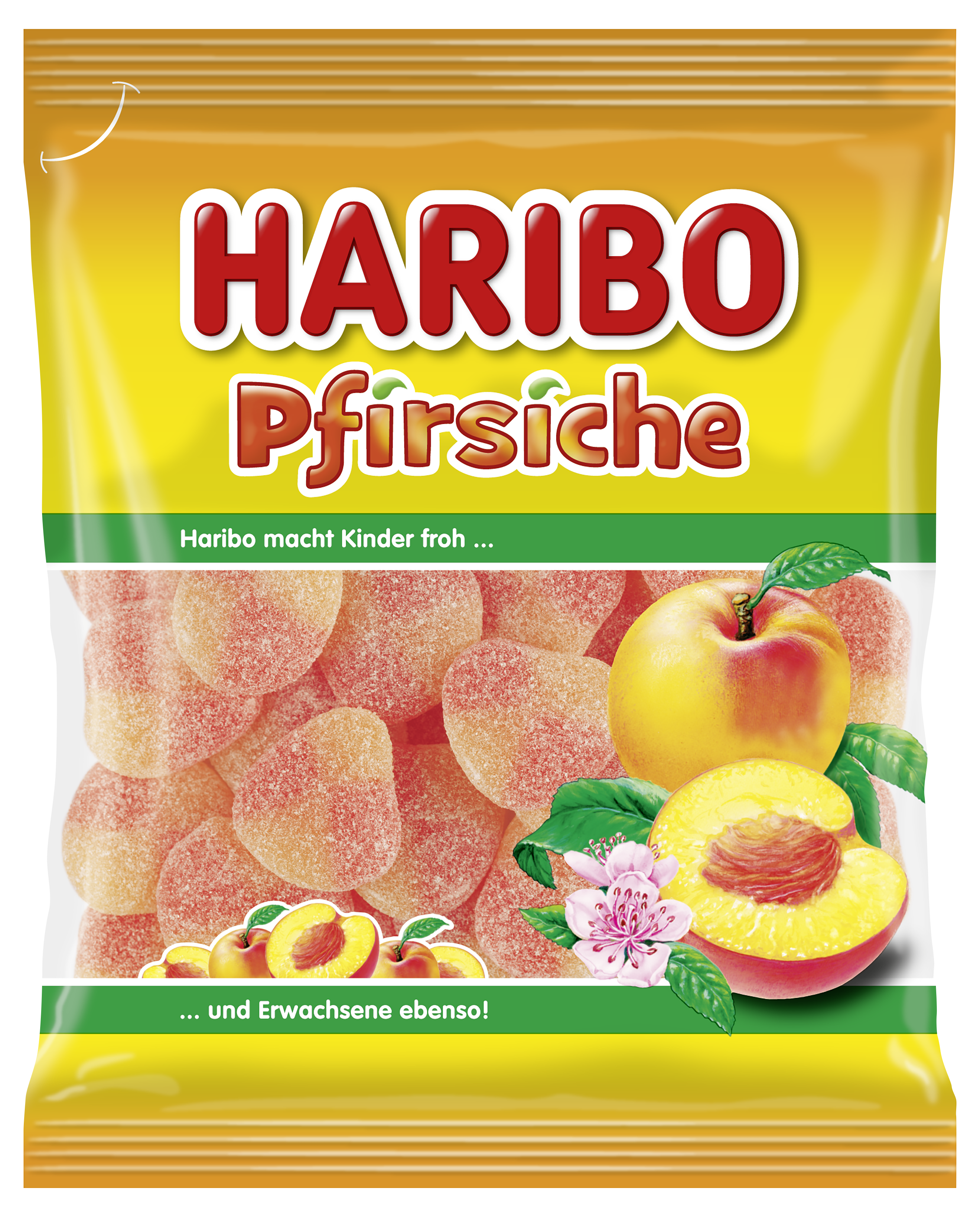 Beutel HARIBO Pfirsiche 175g