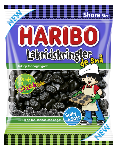HARIBO Lakridskringler - de små