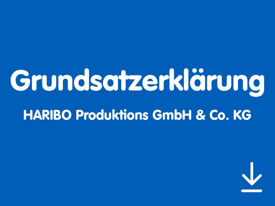 Download Grundsatzerklärung HARIBO Produktions Gmb H Co KG